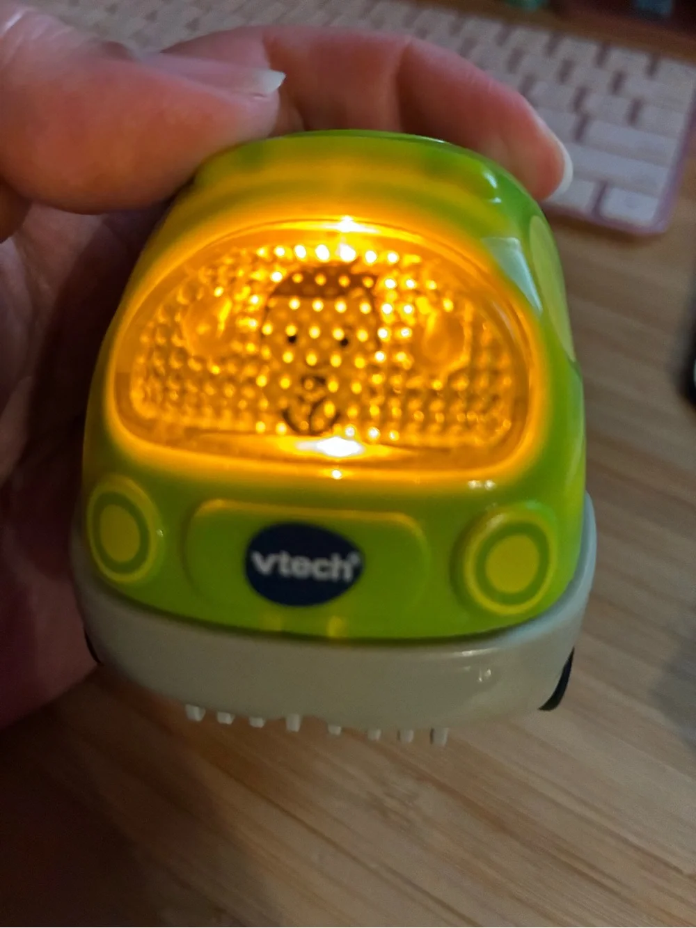 V-Tech School Bus and smart wheels green Van